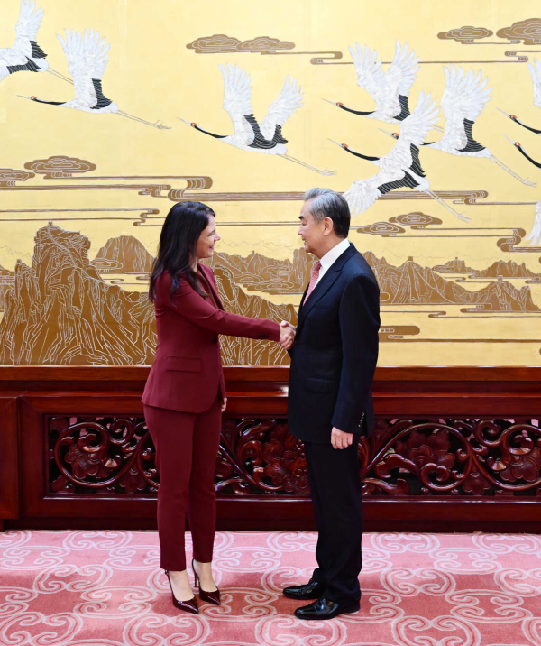 王毅会晤联合国大会主席，强调多边主义与中国贡献