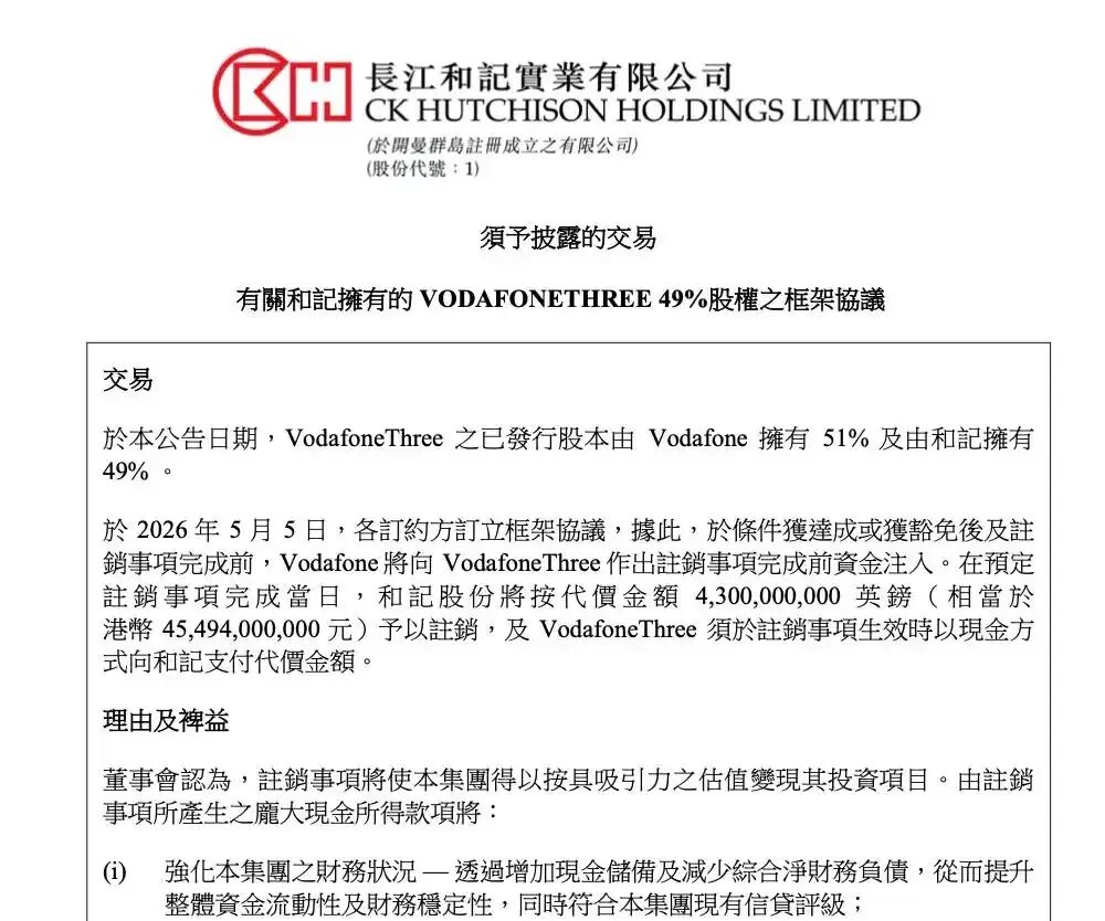 套现约455亿，李嘉诚又卖了插图