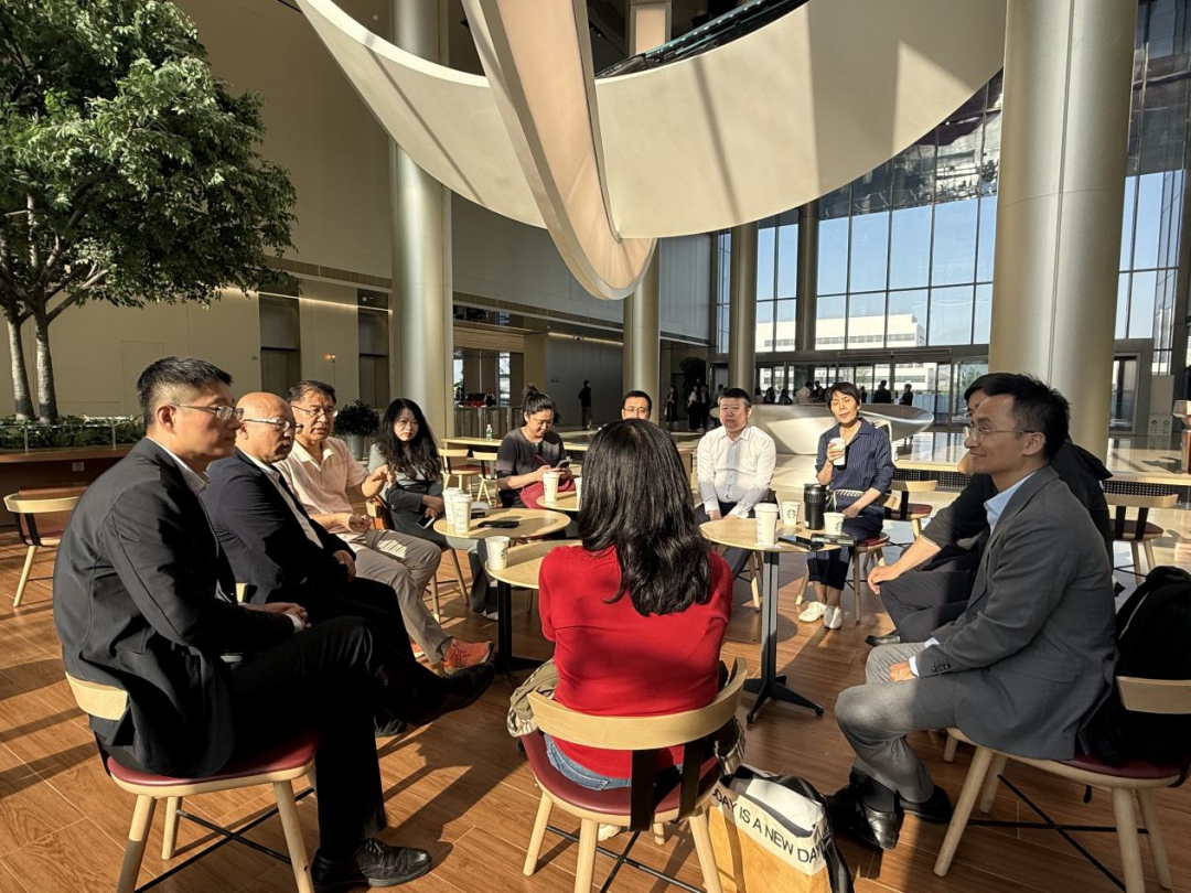 图/参观交流现场