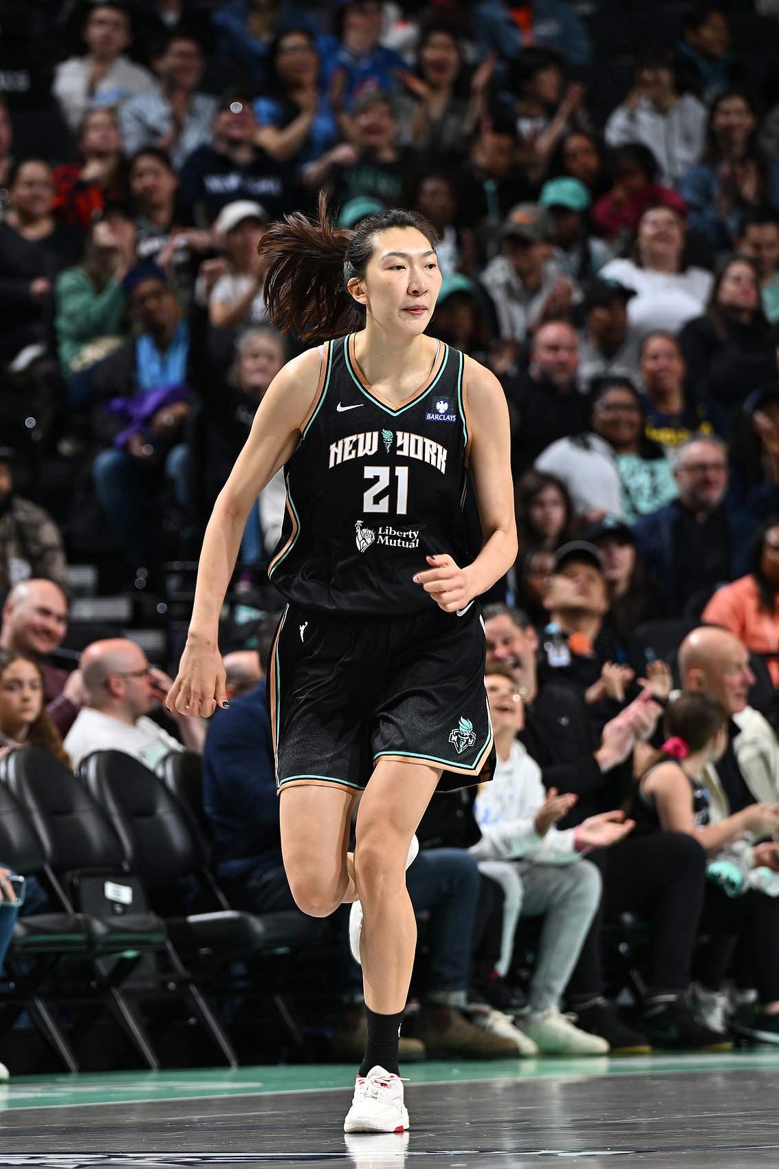 韩旭成为自由人正式球员 时隔三年重返WNBA