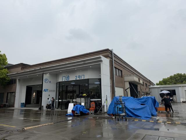 上海国际短视频中心拥有数十个类似实景影棚。新京报贝壳财经记者俞金旻 摄