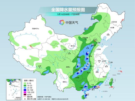 周末中东部大范围降雨增强 华北黄淮等地气温持续偏低