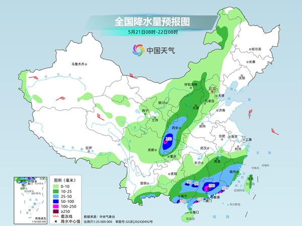 新一轮大范围降水来袭 北方气温偏低华南或现高温