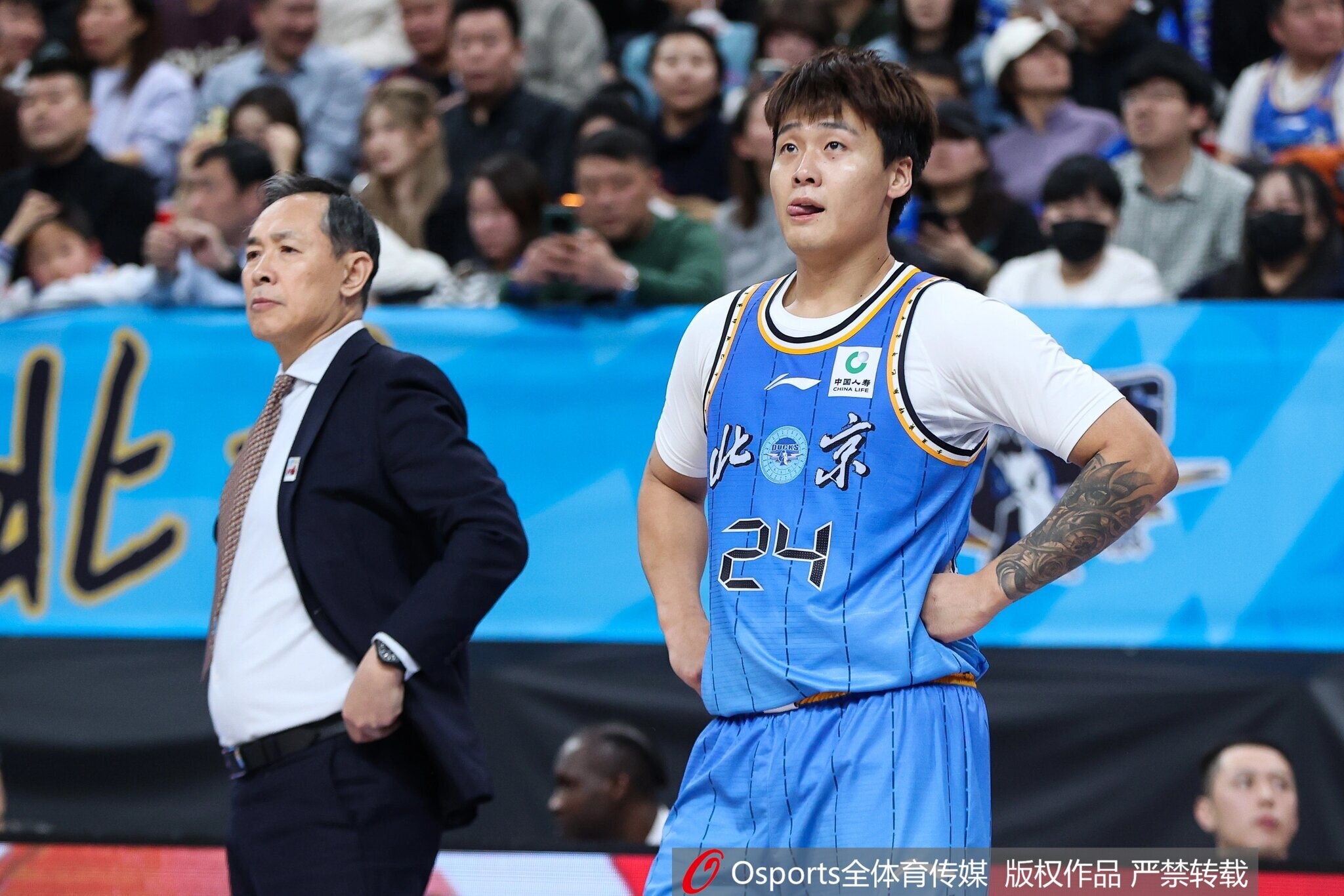 媒体人：北京的精神面貌是天差地别 教练组这两天做好了心理按摩