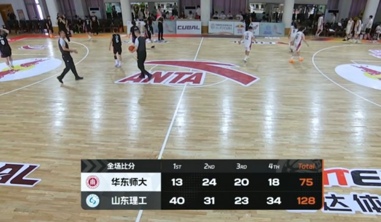 山东理工女篮7人登场均砍10+率队53分大胜华东师大 王虹26+9+9