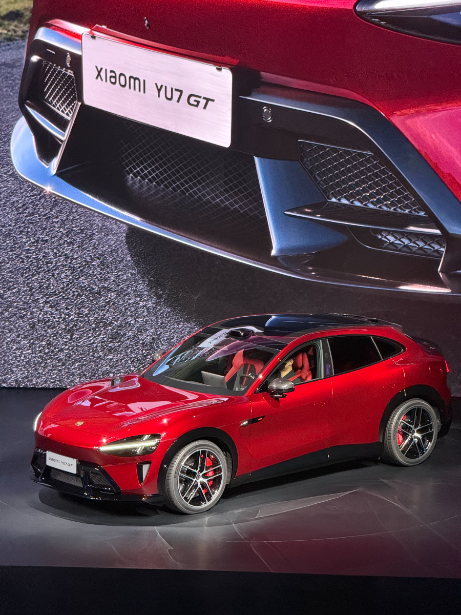 （小米YU7 GT，图源：记者现场拍摄）