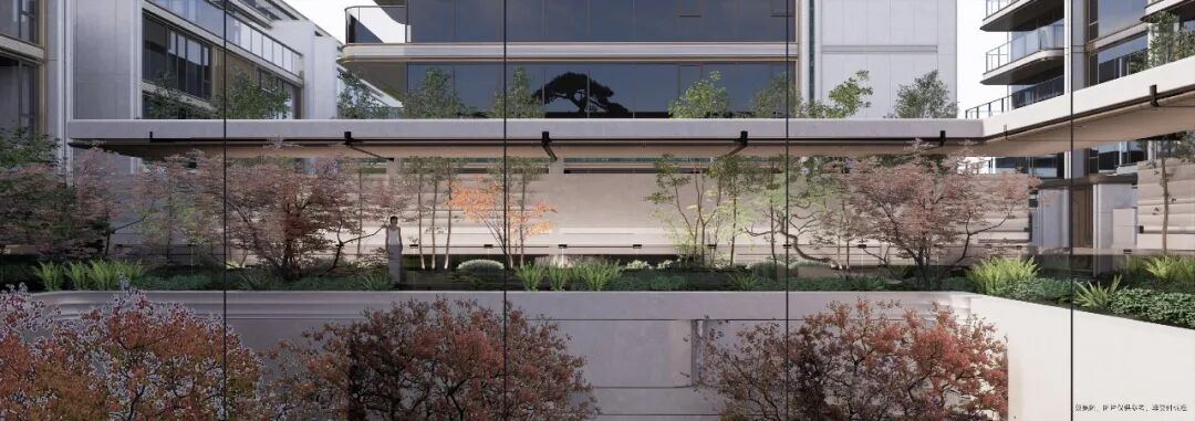 景观风雨连廊效果图(仅做示意参考 具体以实际交付为准)