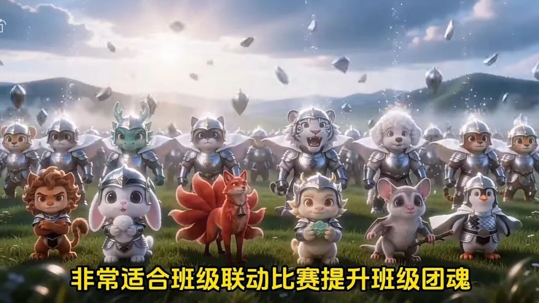 宠物班级PK模式让人幻视网页游戏。图源微信视频号@OurTeacher