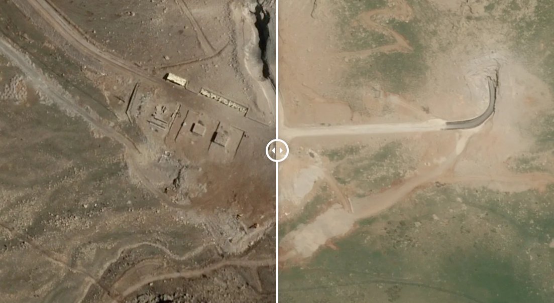 停火一个多月以后，伊朗已恢复其大部分地下导弹基地