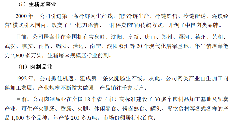 图源：河南双汇投资发展股份有限公司2025年年度报告摘要