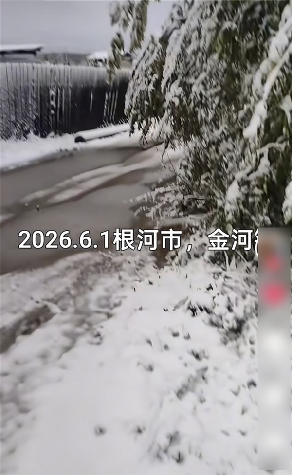 内蒙古根河市突发罕见大雪 积雪最厚达5厘米：官方称近年罕见 或受厄尔尼诺影响