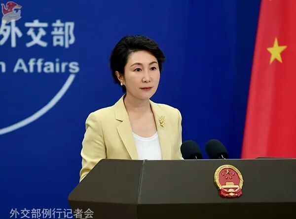 毛宁 资料图。图源：外交部网站