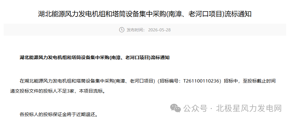 来源：北极星风力发电网