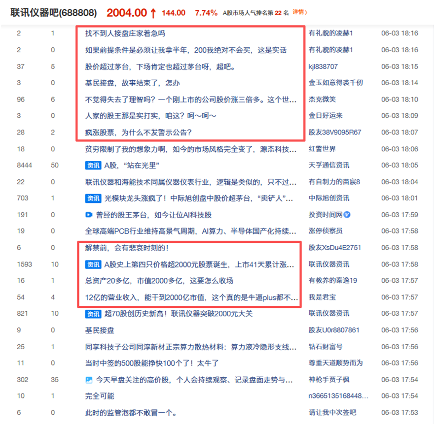 图片来源：东方财富股吧，截至2026.6.3