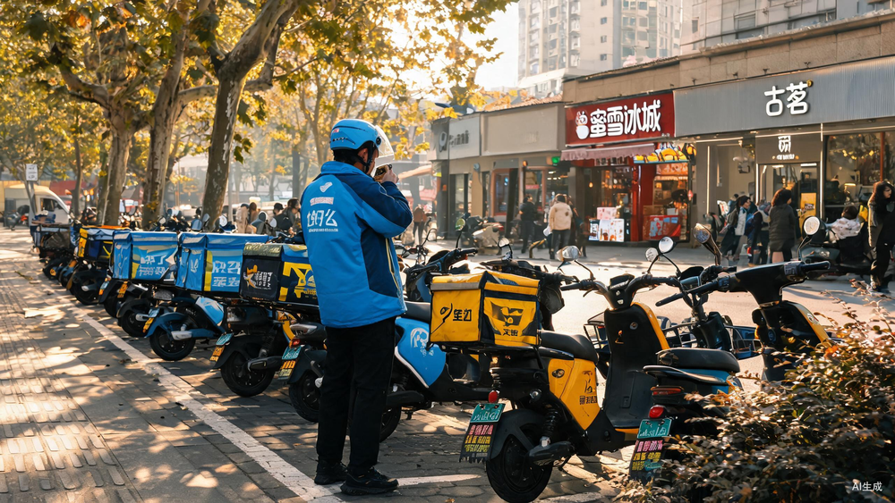 外卖骑手严重过剩了吗？
