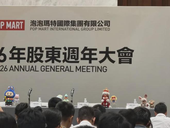 ▲陈峰参加的泡泡玛特股东大会。图 / 讲述者提供