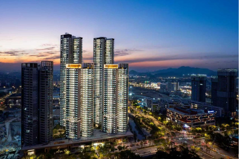 万科黄埔新城实景