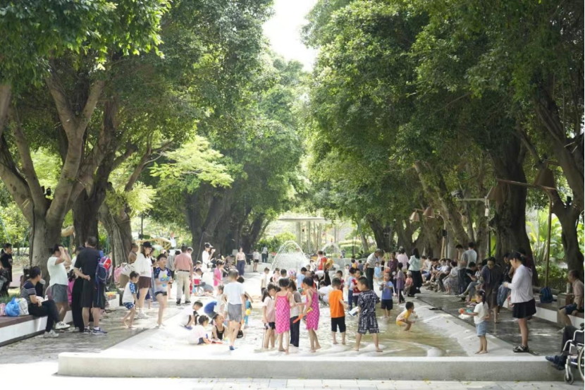 黄埔新城绿榕公园