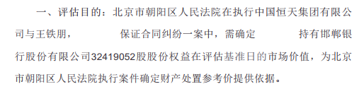 图片系评估报告部分内容截图