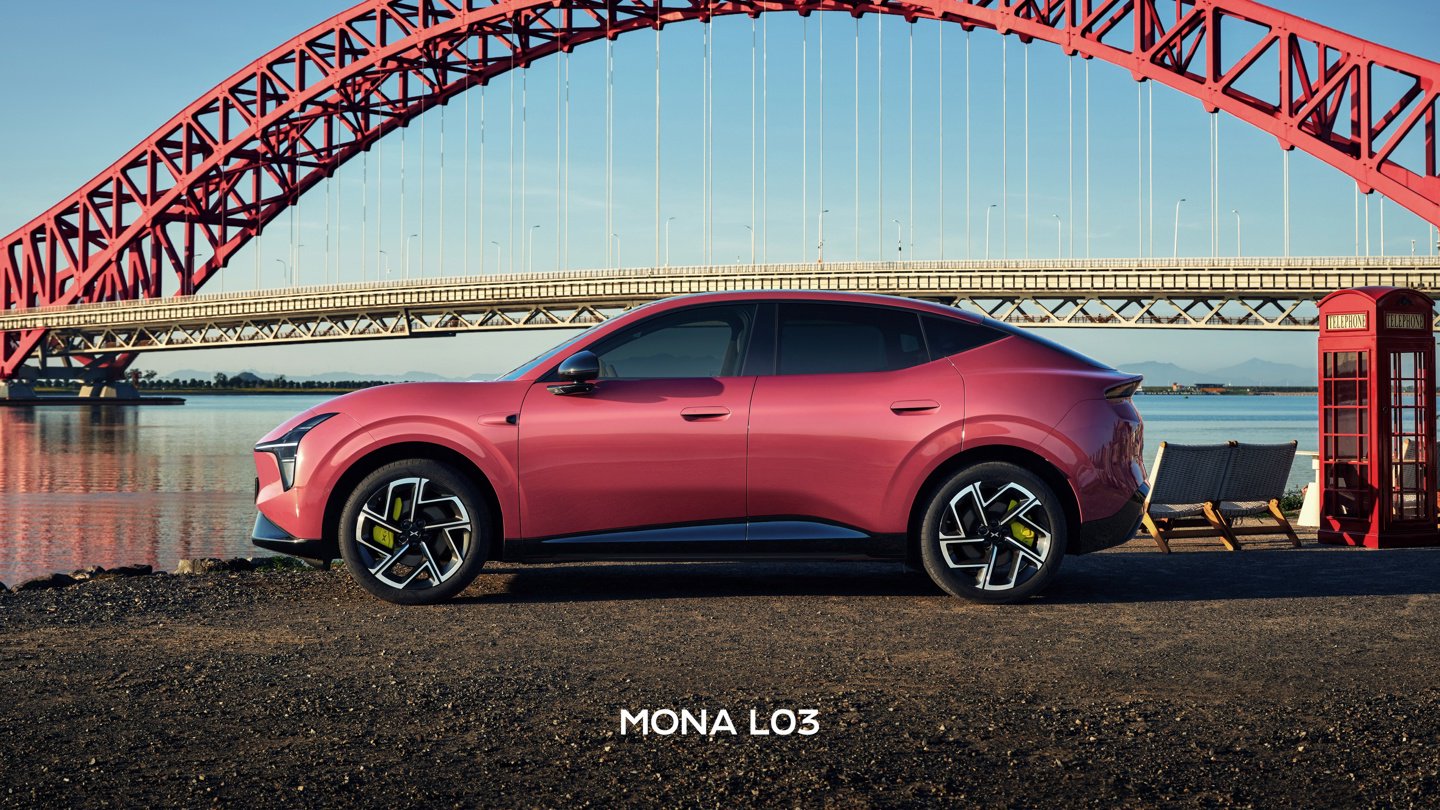 小鹏MONA L03官图发布 7月首发年内上市配双动力