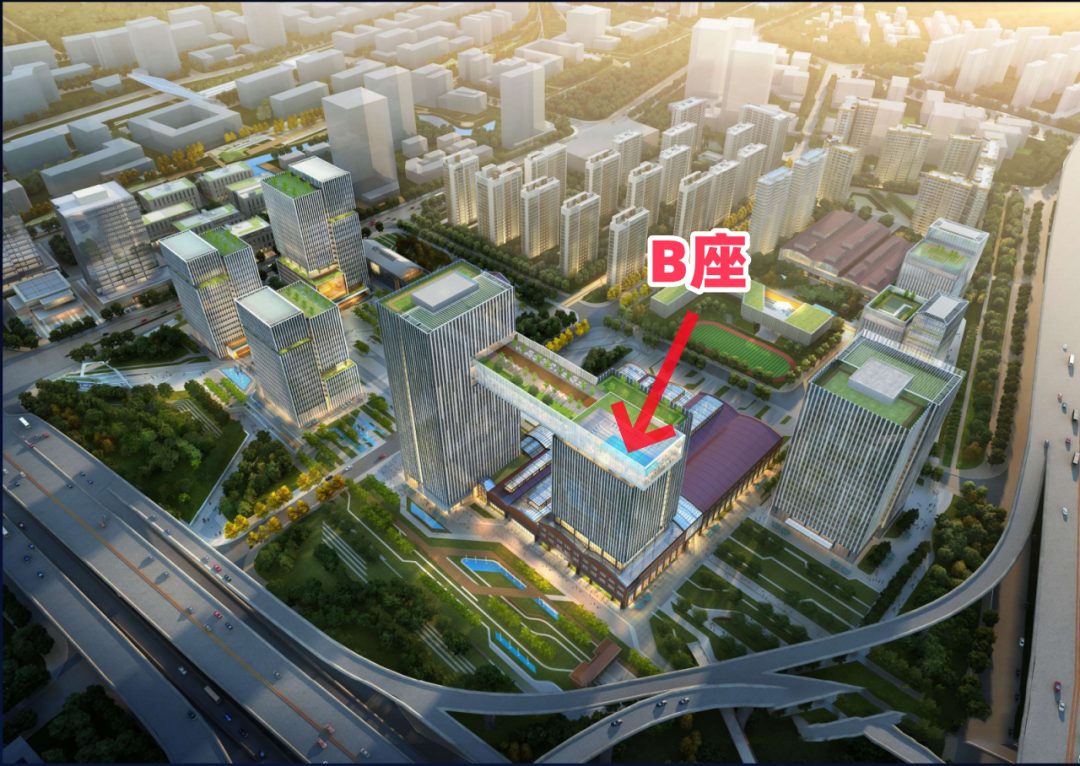 云汇数智中心区位及效果图