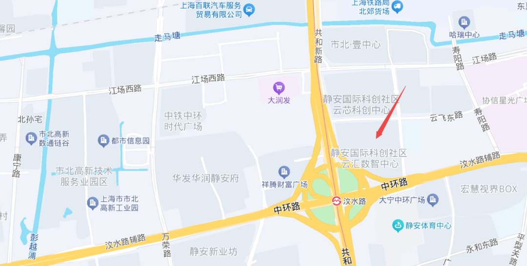 云汇数智中心区位及效果图