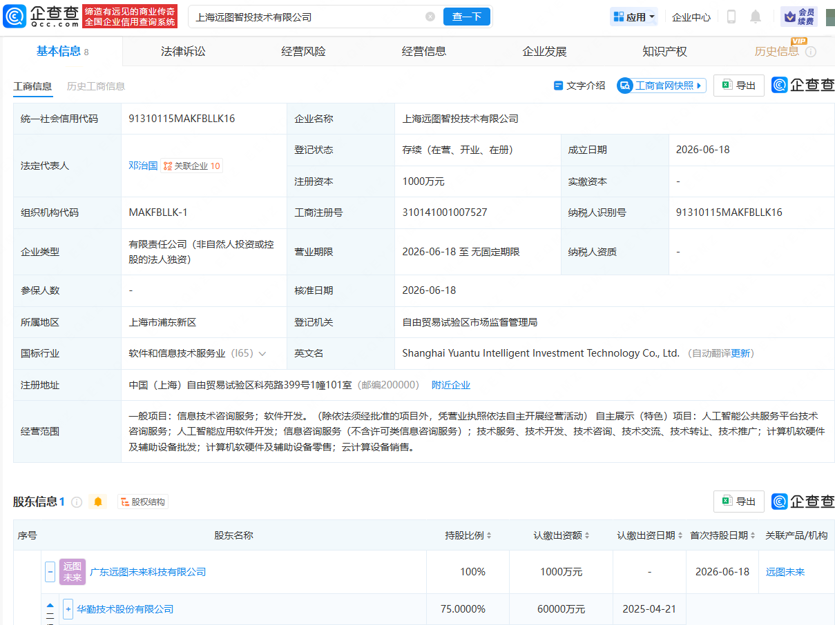 华勤技术成立两家技术新公司_新浪财经_新浪网