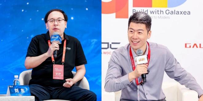 ▲左：星源智CEO刘东；右：星海图CEO高继扬