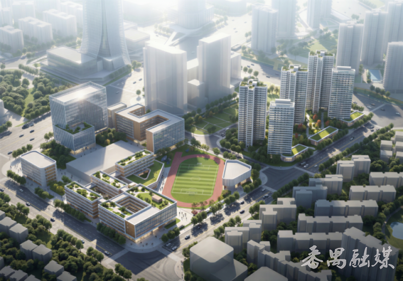 配建学校效果图