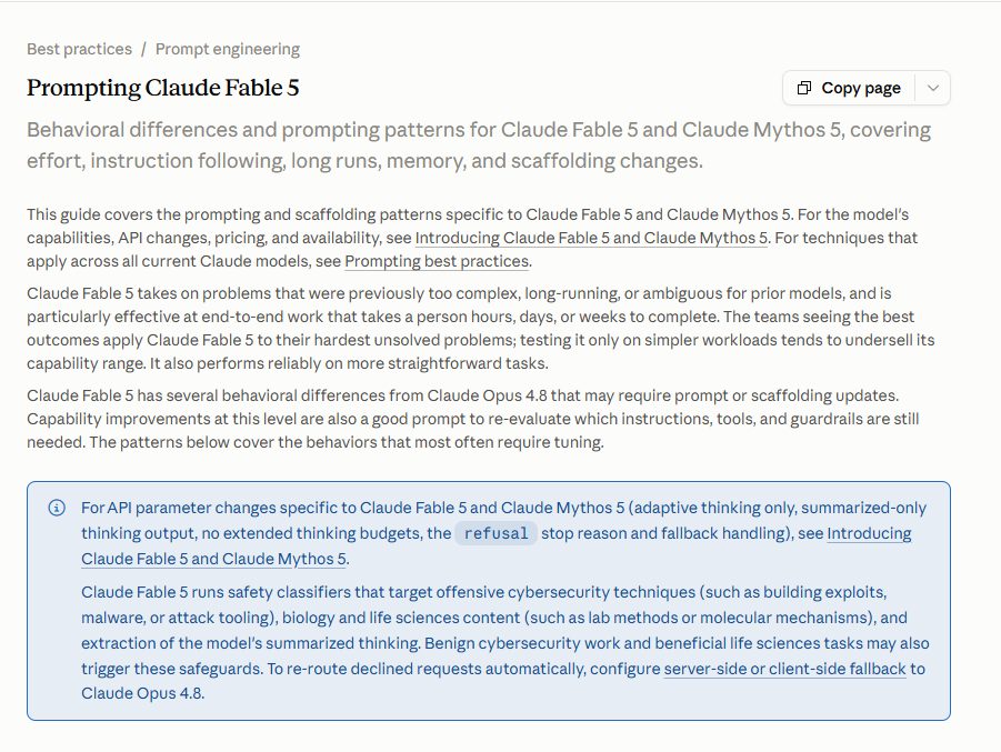  Claude Code 官方声明——如何用好 Fable 5