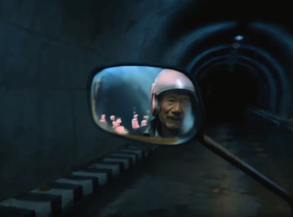 ▲ 《一百七十五米深的春天》短片截图。受访者供图