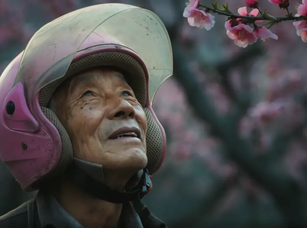 ▲《一百七十五米深的春天》短片截图。受访者供图