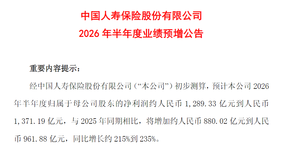 来源：中国人寿公告