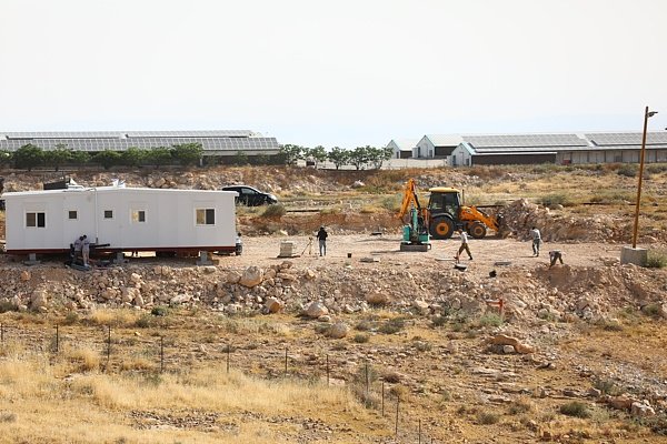 △以色列在约旦河西岸扩建非法定居点（资料图）