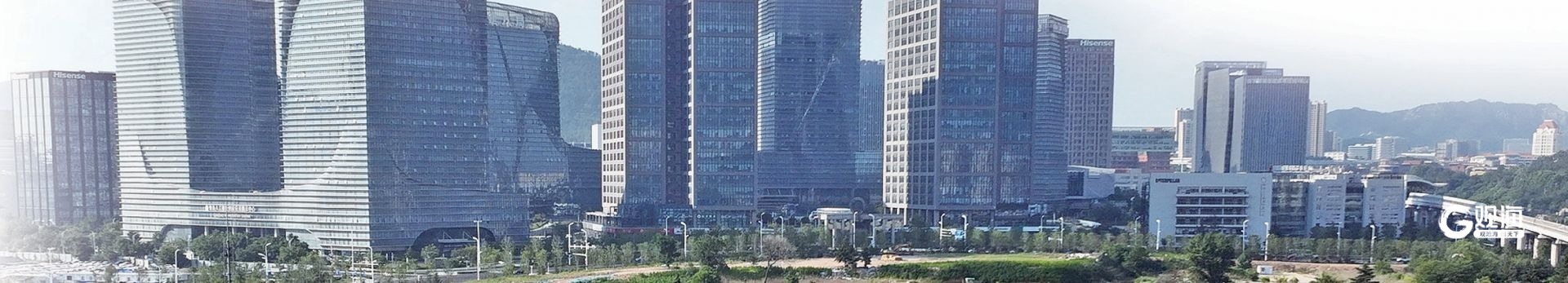 位于张村河片区的青岛市人工智能产业园。 邢志峰 摄