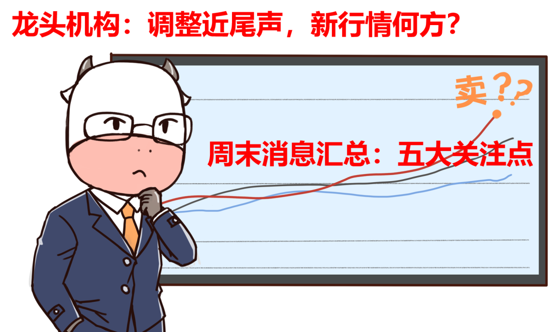 龙头机构：调整近尾声，新行情向何方？周末消息汇总：五大关注点！