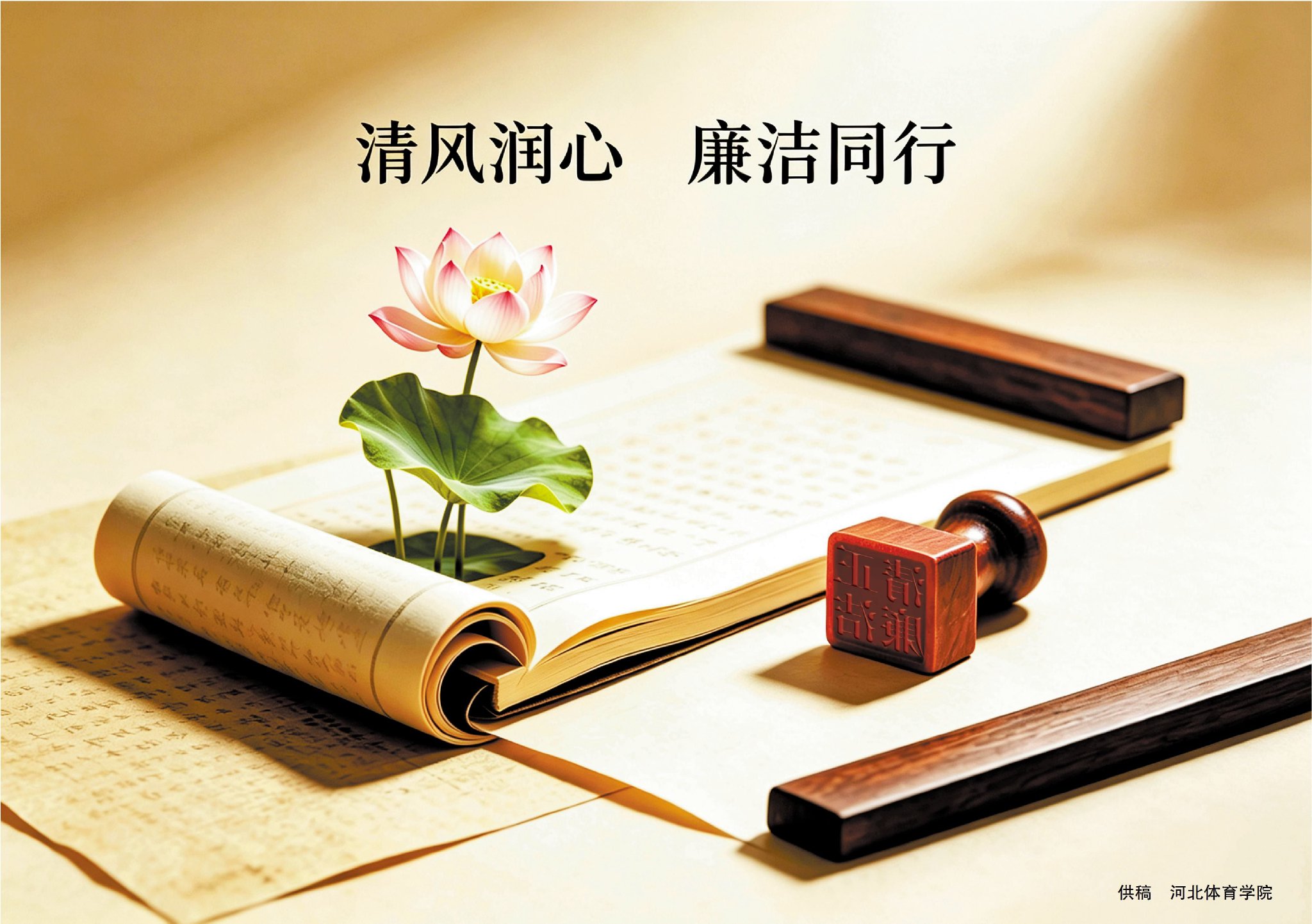 廉洁文化公益广告丨清风润心 廉洁同行