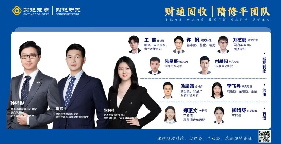 【财通固收·隋修平团队】周度研究精粹 20260720
