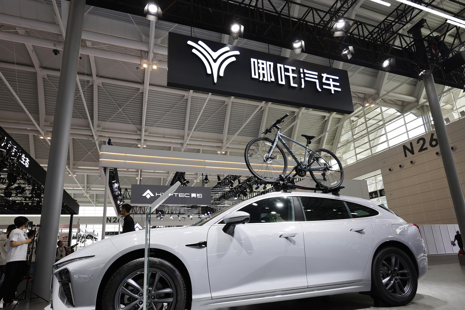 ▲哪吒汽车（资料图） 据视觉中国