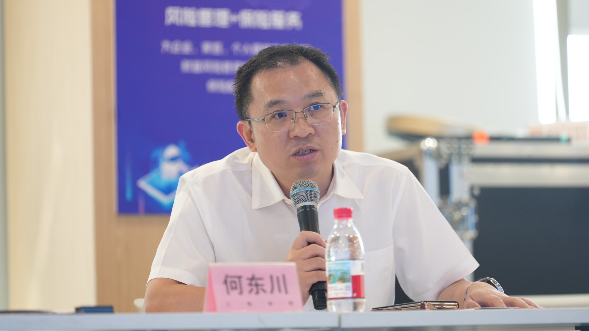 人保寿险信息科技部总经理何东川。图片来源：每经记者 韩阳 摄