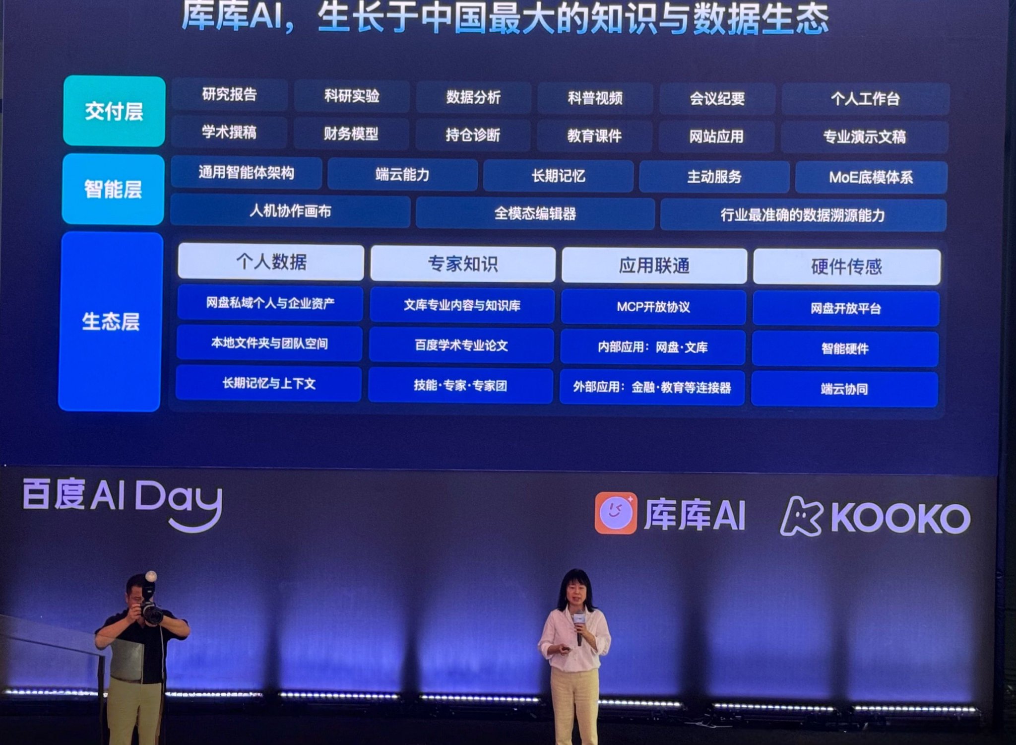 百度AI Day开放日现场（上证报记者 邱思雨 摄）