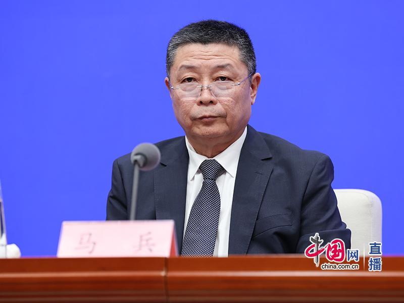 ▲中国民航局副局长马兵。刘桢珂 摄