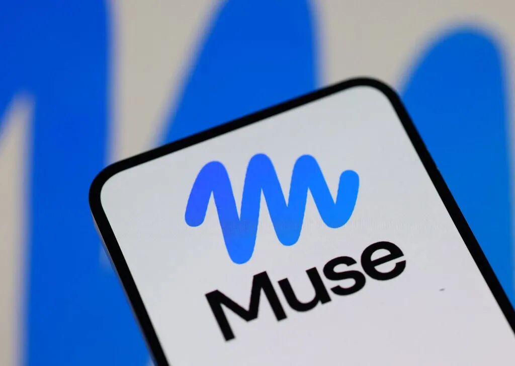 ▲Muse于9月8日正式推出，登上苹果美国区App Store及Google Play免费应用排行榜首位。来源：路透社