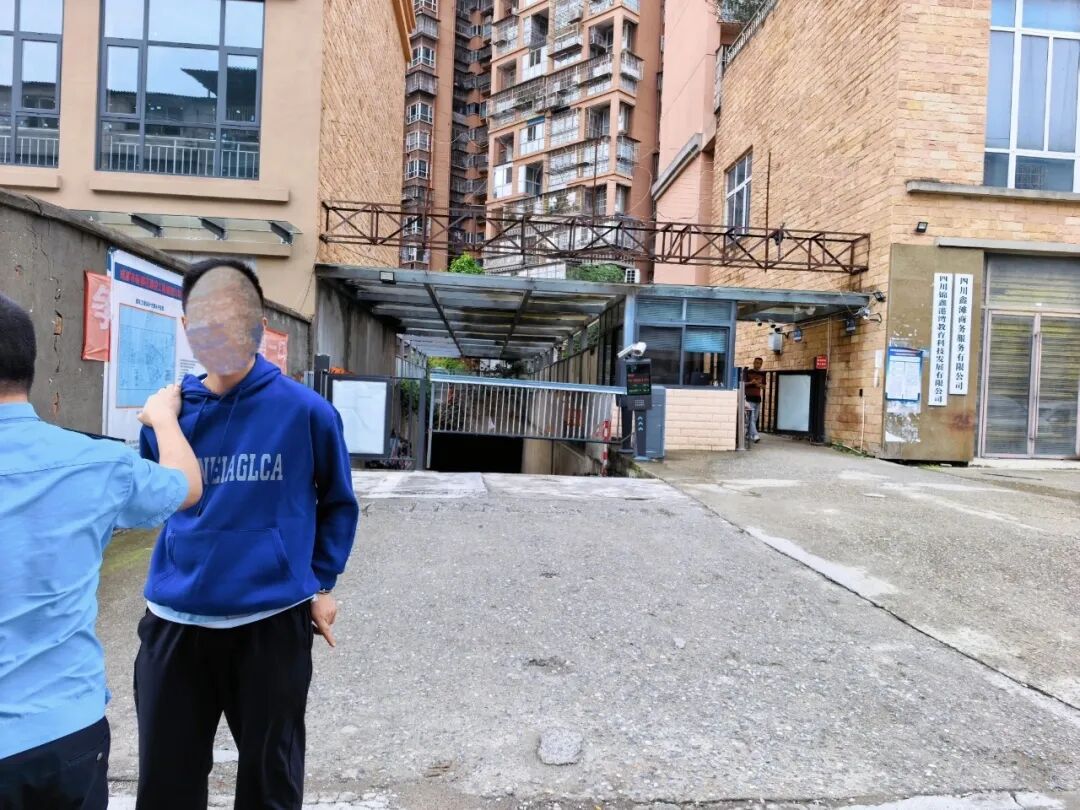 警方抓获喻某某。新都公安供图