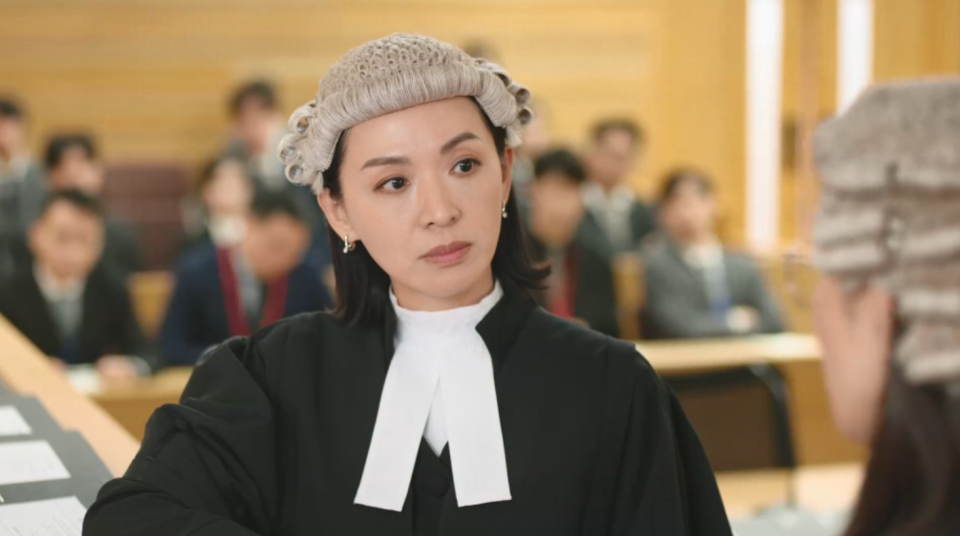 陈炜获颁「最佳女配角」。（图：《正义女神》）