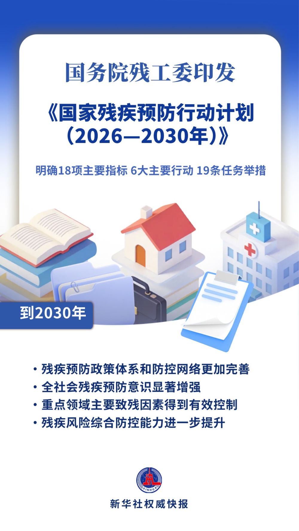 国家残疾预防行动计划印发