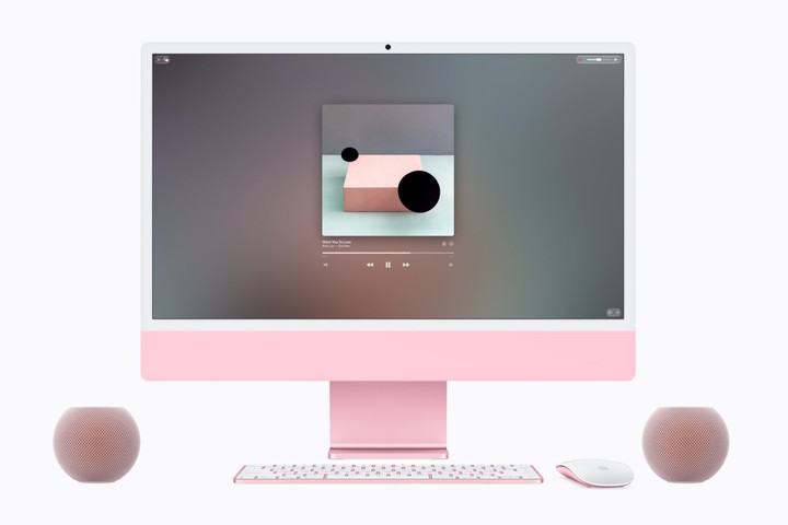 图｜Apple，HomePod mini 2 搭配 Mac