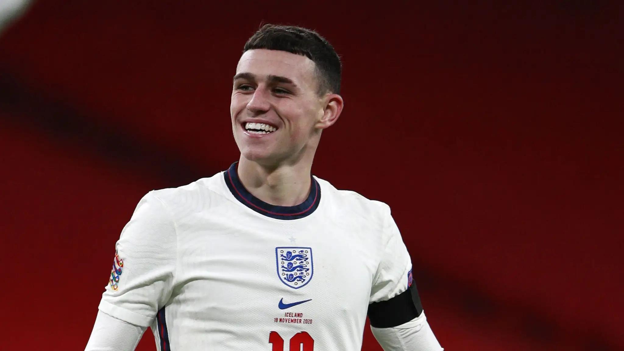 英格兰队末轮动态:福登将首发出战,凯恩不轮休