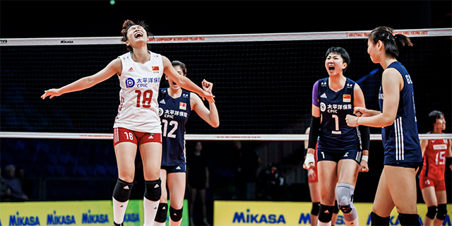 女排世锦赛中国3-0零封日本夺取三连胜