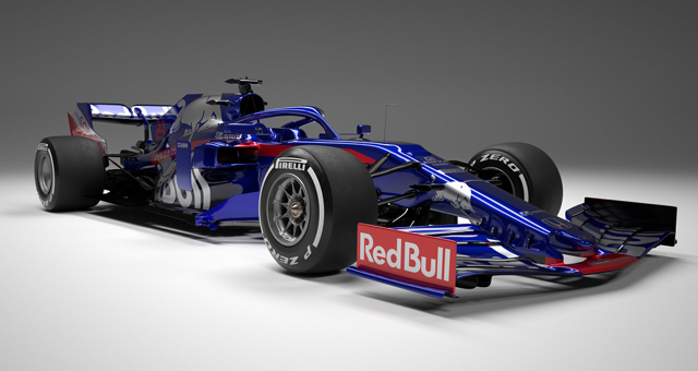 f1小红牛车队发布2019款新车